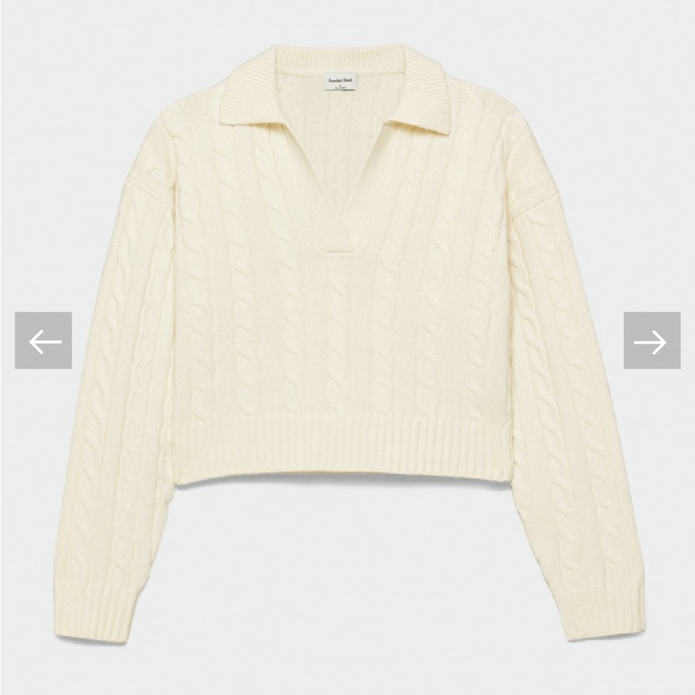 Sunday Best Cream Sweater